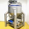 1,200 Ltr Limitech Tank with Top-Mounted Full-Sweep Scraped Surface Mixer